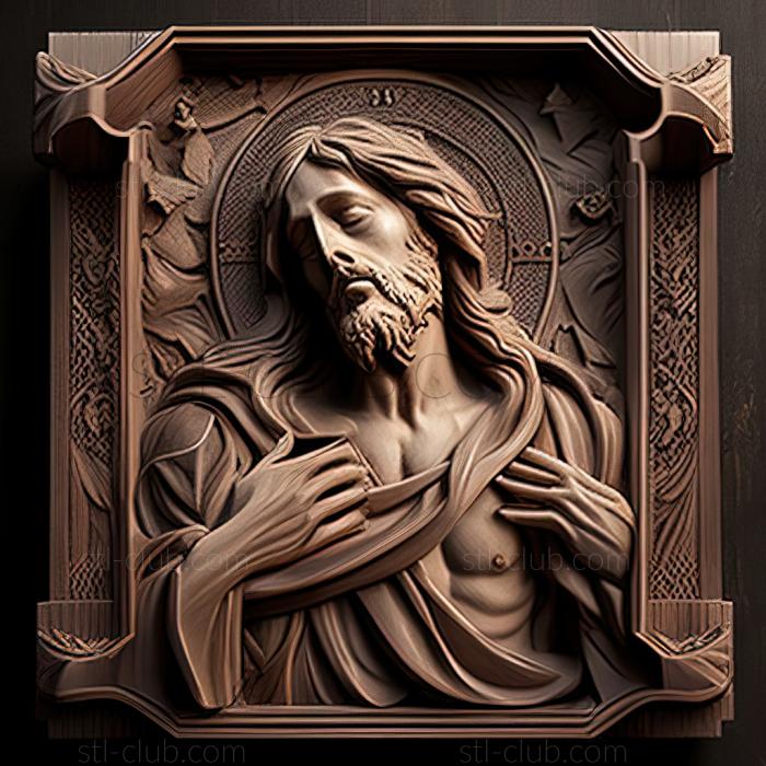 3D model st jesus (STL)